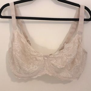 Gorgeous intimissimi vintage-style nude unlined bra